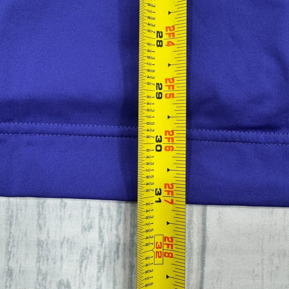 Footjoy Polo‎ Golf Shirt L Large Purple Mens Short Sleeve FJ